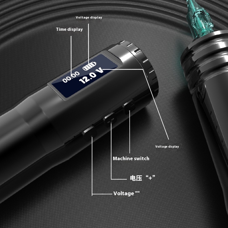 Yilong OF-108 Wireless Power Tattoo Pen Cutting Line Fog Brushless Motor Machine