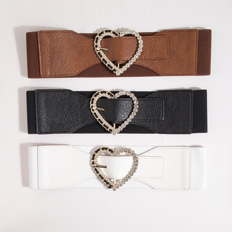 Love Diamond Chic Versatile Fashion Ladies Loose Tight Waist Seals Women's Belt