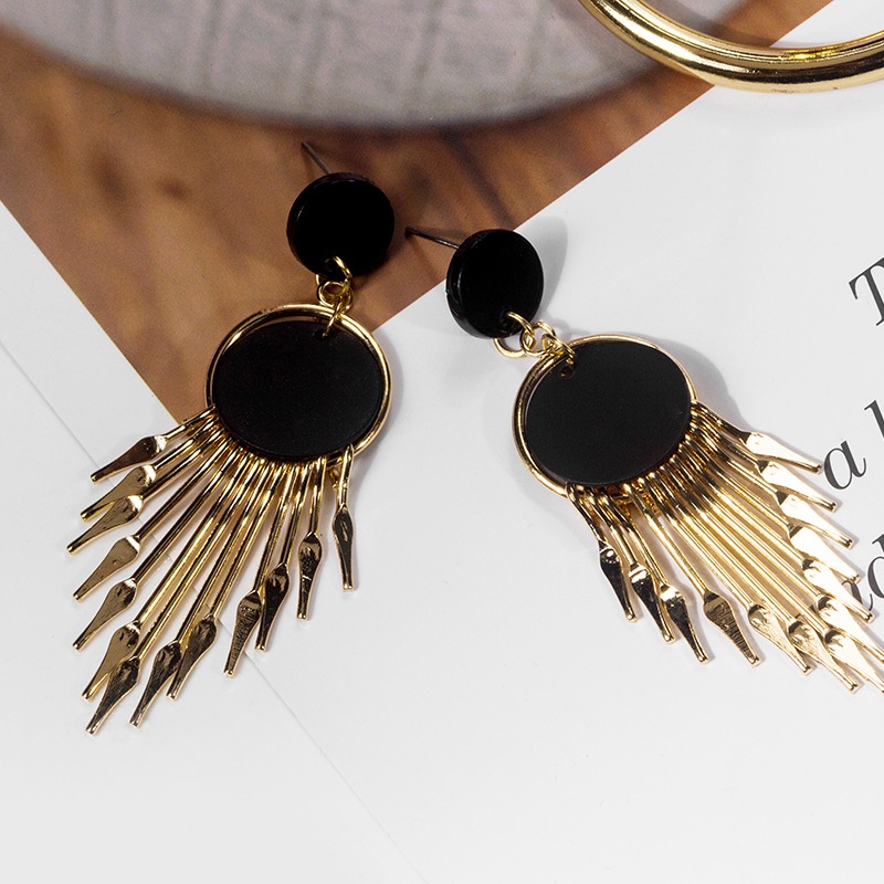 Best-selling Goods In Europe And America,Long Tassel Earrings,Popular Online Fashion,Versatile And Slim Earrings,Earrings And Jewelry
