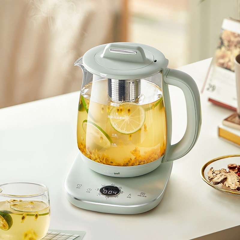 220 VHousehold Electric Kettle1.8 LFlower Teapot Tea Maker Kettle