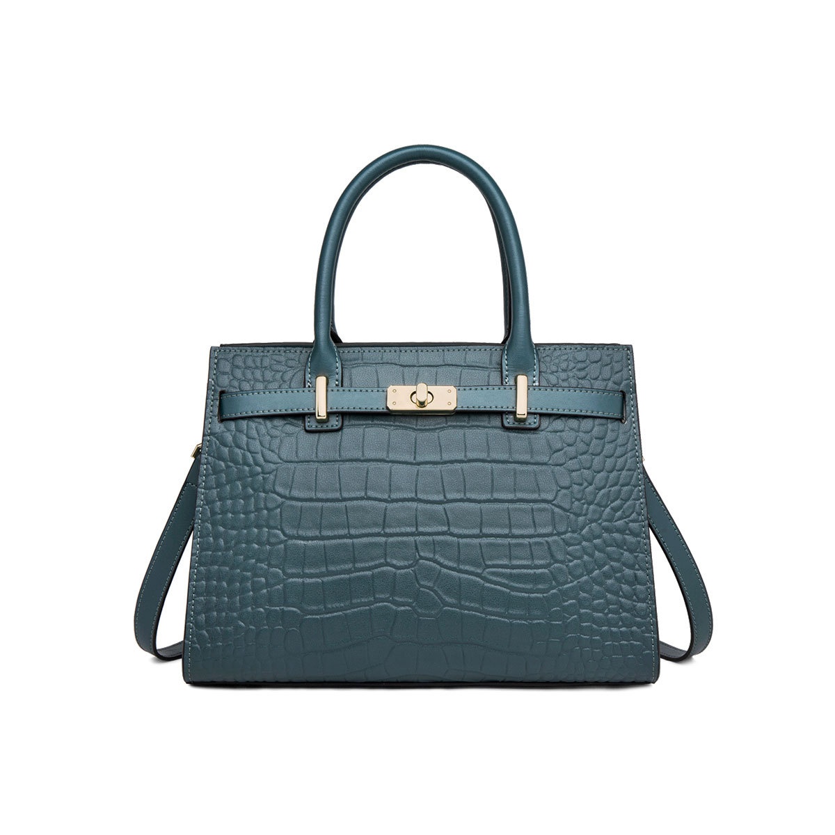 Leopard Print Leather Handbag Fashion Foreign Trade Best Selling Ladies Shoulder Business Black Commuter Bag