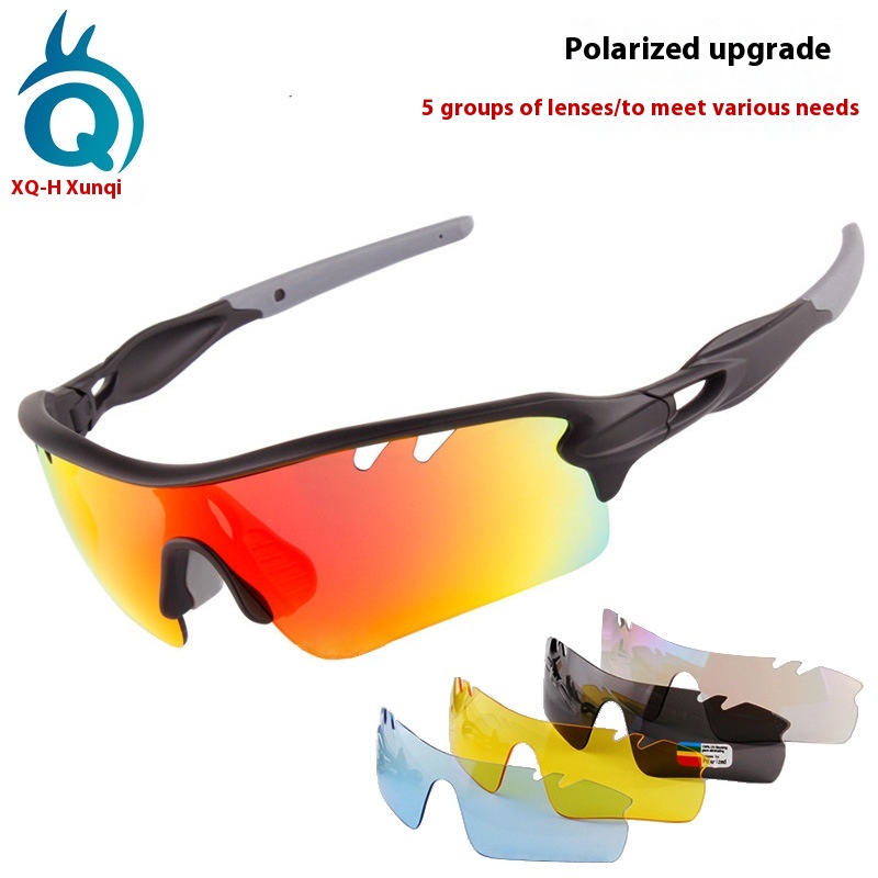 Cycling Glasses Bicycle Windshield Goggles Men And Women Marathon Sports Goggles Motorcycle Polarized Windshield