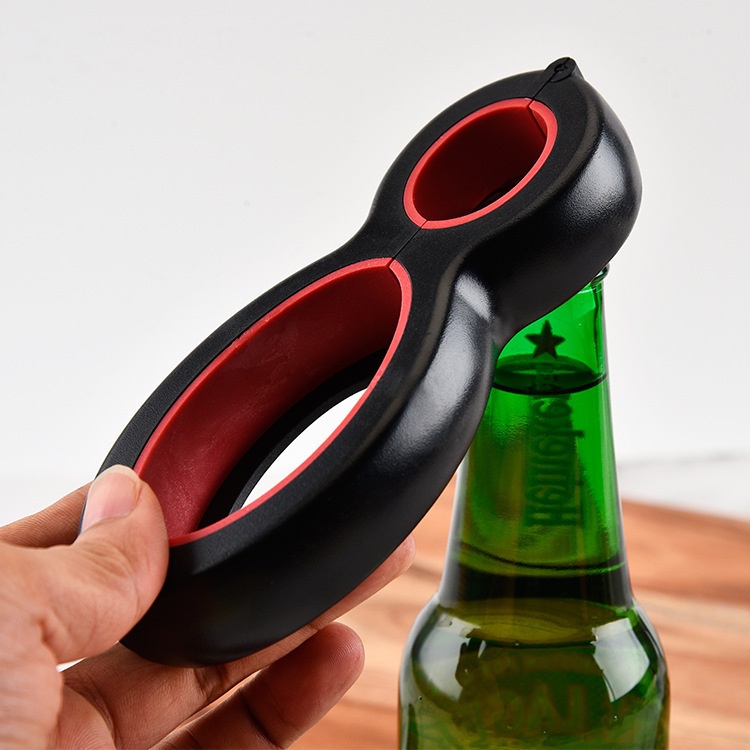 Creative Kitchen Tool Can Opener Plastic Multi-purpose Six-in-one Bottle Opener Bottle Opener Color Box