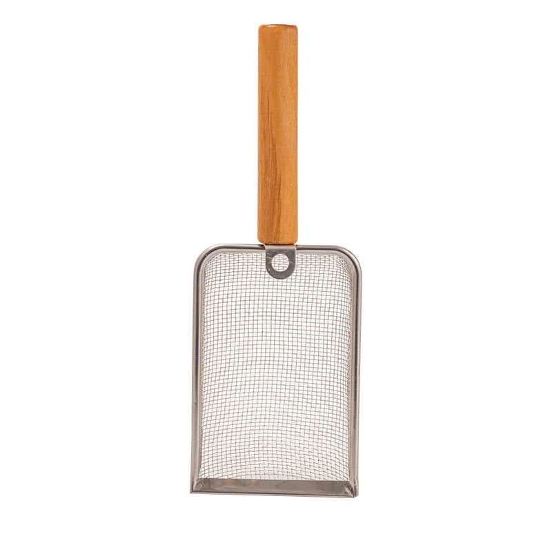 Stainless Steel Fine-Holed Cat Litter Scoop,Specially Designed For Bentonite And Metal Cat Litter,AMust-Have Tool For Cleaning Up Cat Waste