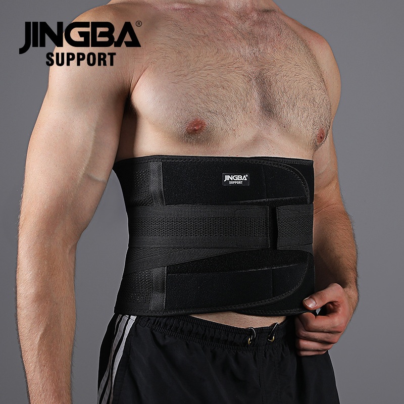 JINGBAAbdominal Belt Sports Support Compression Waist Protector Outdoor Basketball Weightlifting Fitness Protective Gear