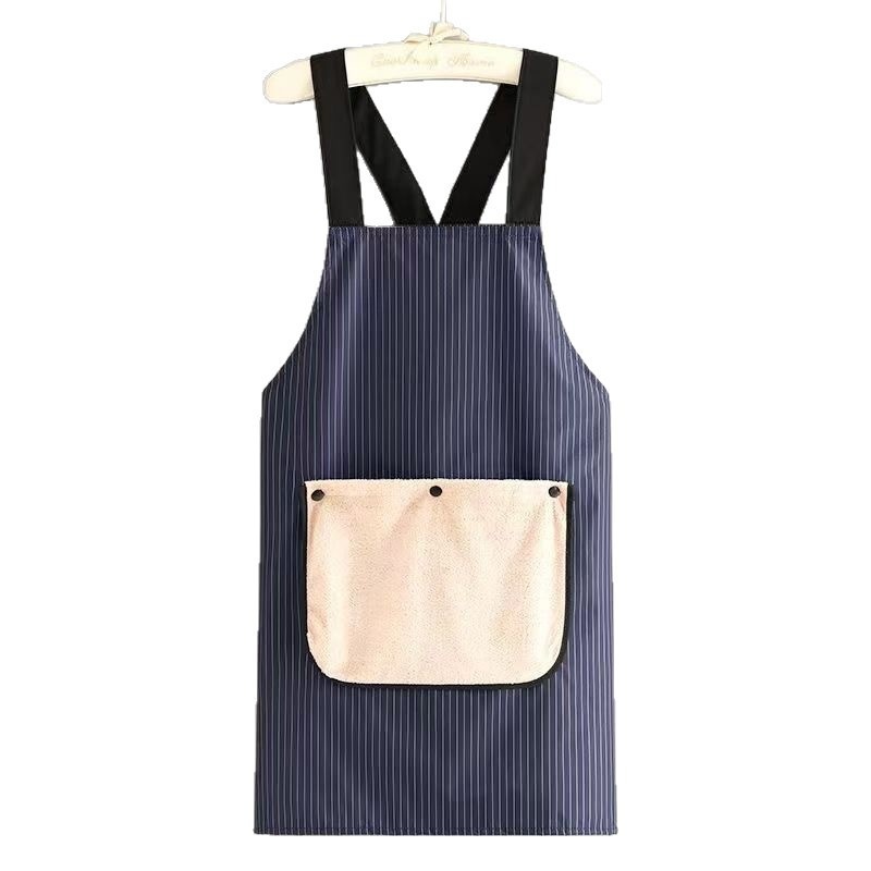 Detachable, Thickened Hand Towel Apron, Waterproof, Oil-proof, Lightweight, High-end, Suitable For Home, Kitchen, Or Office Use In Summer.