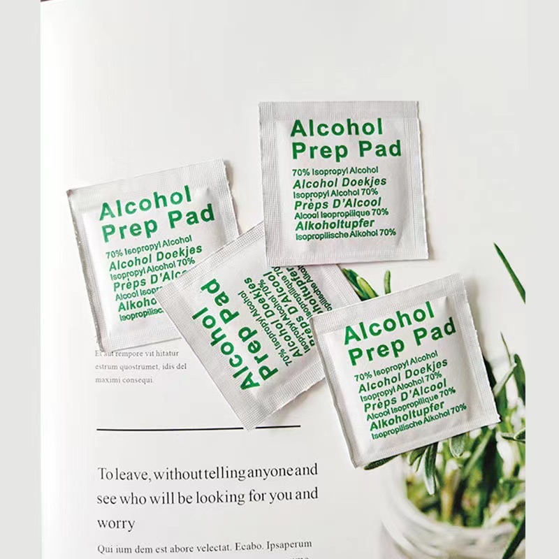 Disposable Alcohol Disinfection Cotton Pads Nail Cleaning Cotton Mobile Phone Screen Disinfection Alcohol Cotton Tool Kit