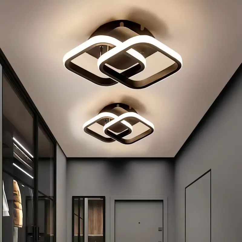 Nordic Aisle Light Led Entrance Corridor Cloakroom Ceiling Light Simple Modern Creative Chandelier Balcony Walkway Light