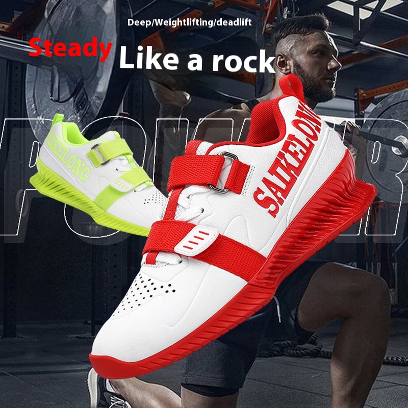 Squat And Deadlift Shoes For Men,Professional Powerlifting Shoes For National Team,Indoor Fitness,Hard-bottom Support Training Shoes For Women