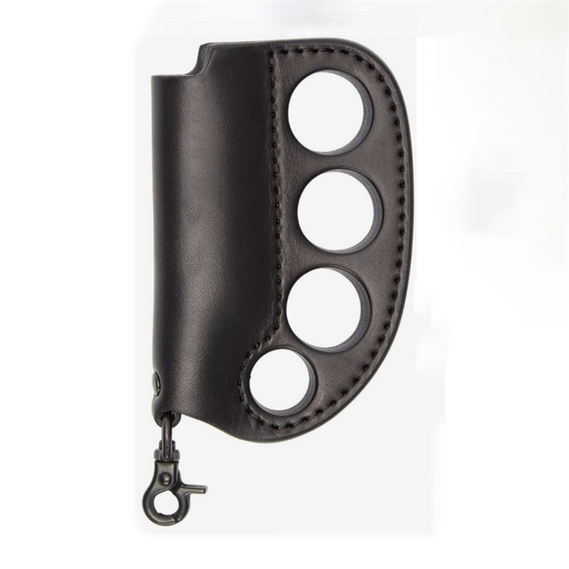 Cowhide Lighter Holster Lighter Holder Portable Knuckle Lighter Holster