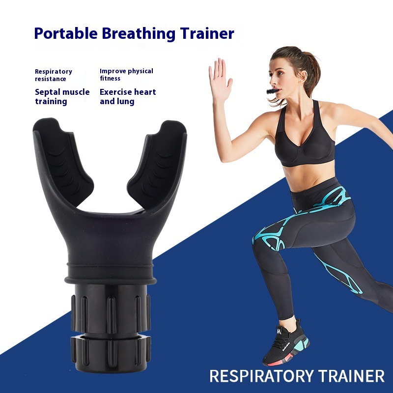 's Popular Breathing Trainer Portable Exercise Lung Capacity Abdominal Breathing Trainer Adjustable