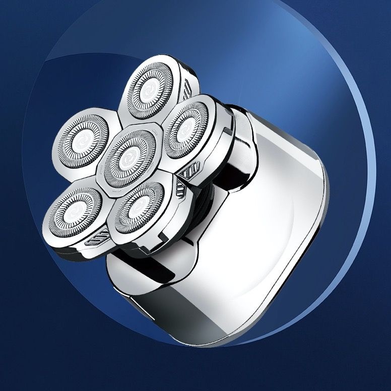 Futuristic Multi-Functional Electric Shaver Hair Clipper Electric Razor Beard Trimmer And Bald Head Shaver