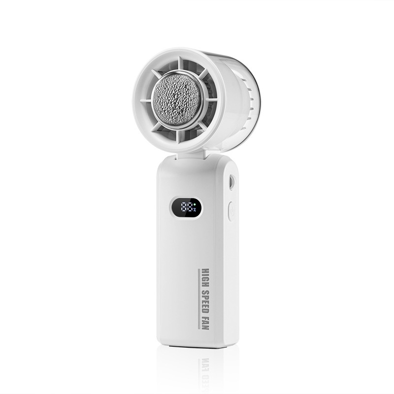High-speed Refrigeration Handheld Fan Hanging Neck Outdoor Portable Semiconductor Turbo Fan