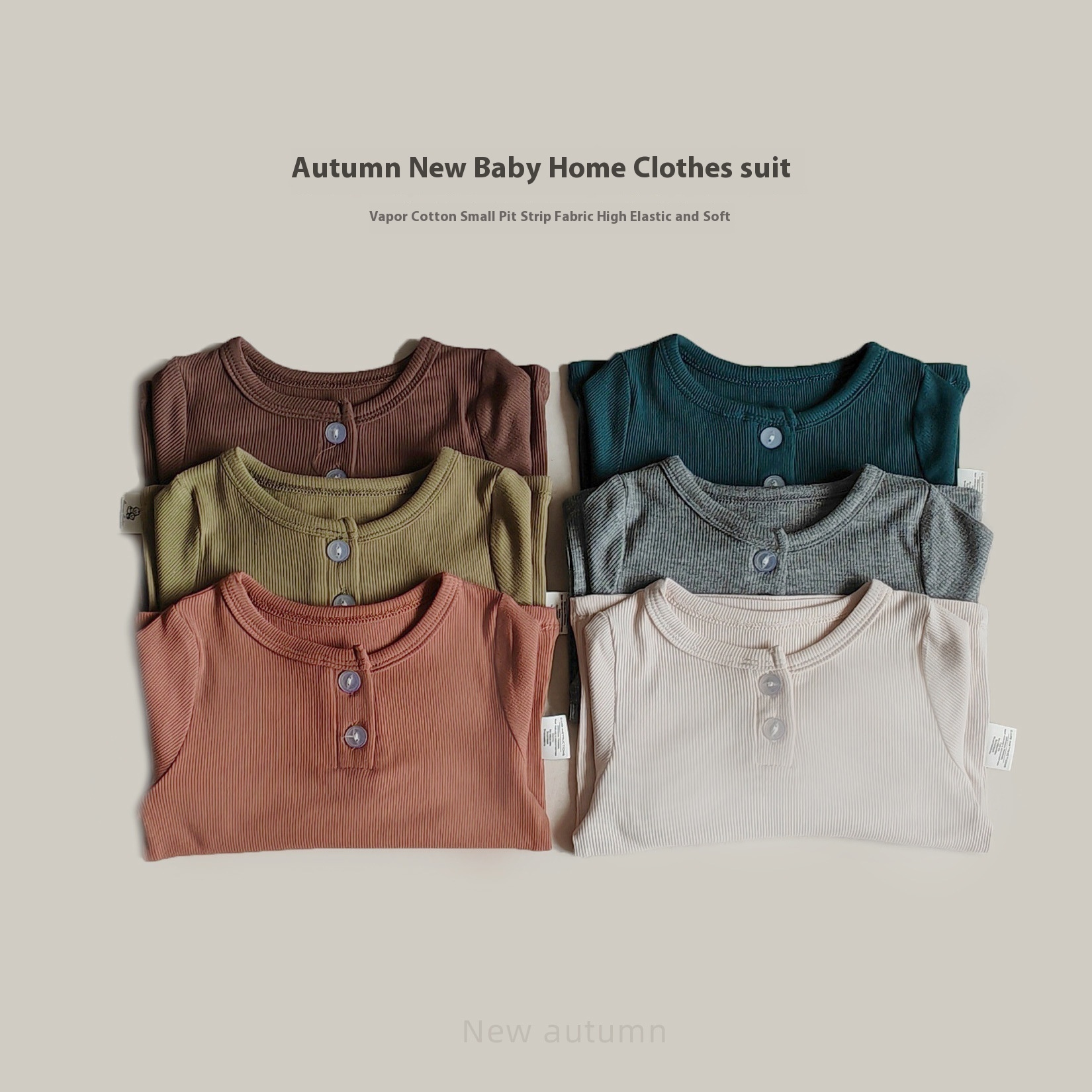 Danish Children's Home Clothes Suits Spring And Autumn Boys And Girls Pajamas Baby Thin Air-conditioning Clothes Foreign Trade Children's Clothing