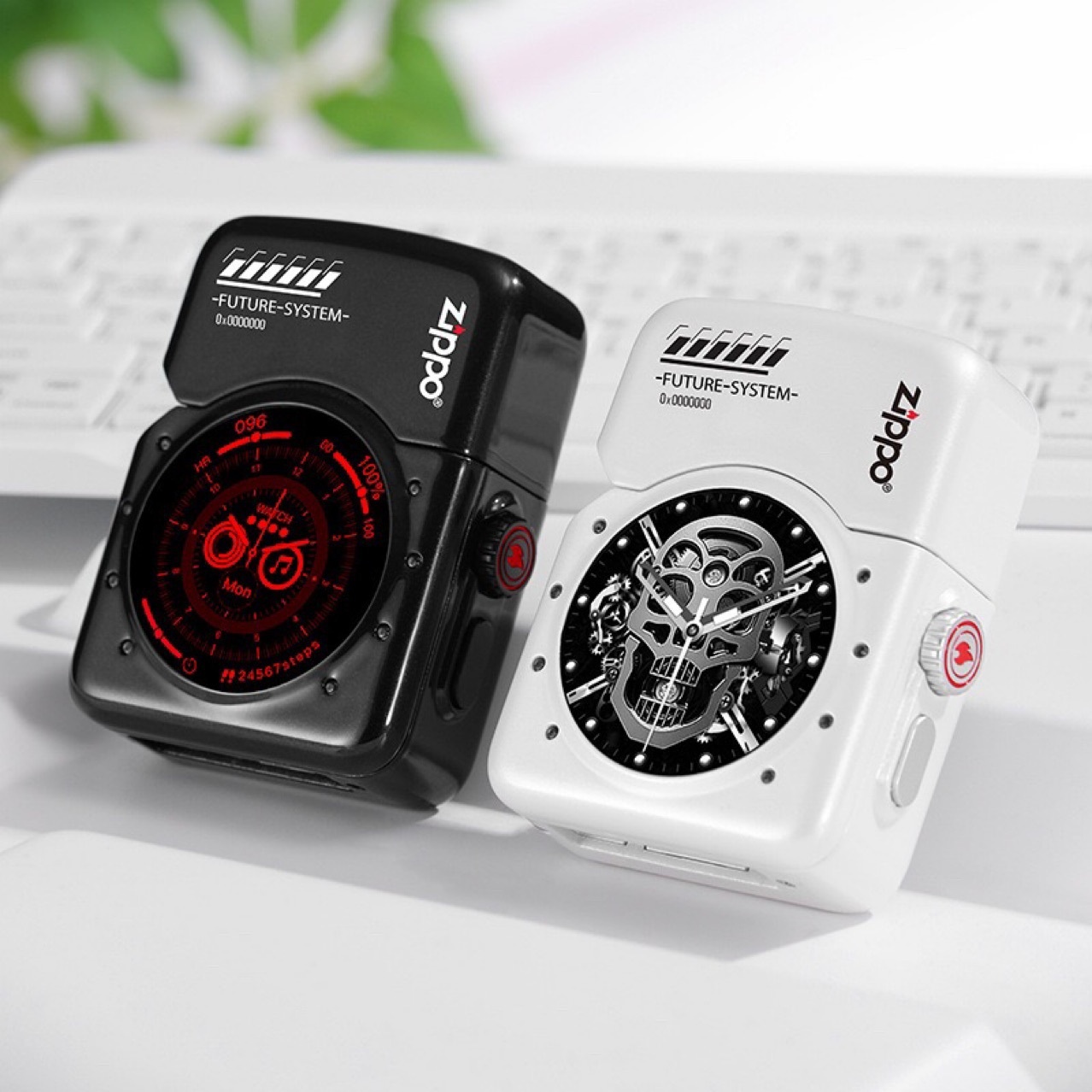 ZIPPO Genuine Goods Kerosene Lighter National Genuine Goods Wizard Smart Watch Black And White