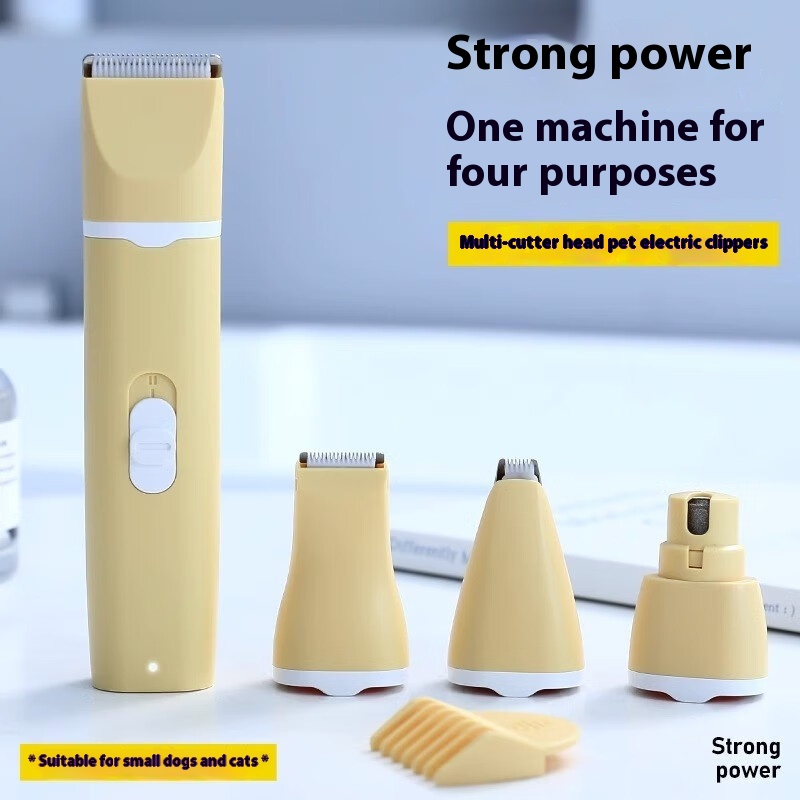 Pet Shaver Cat Electric Hair Clipper Dog Multifunctional Silent Professional Foot Hair Clipper Whole Body Hair Clipper