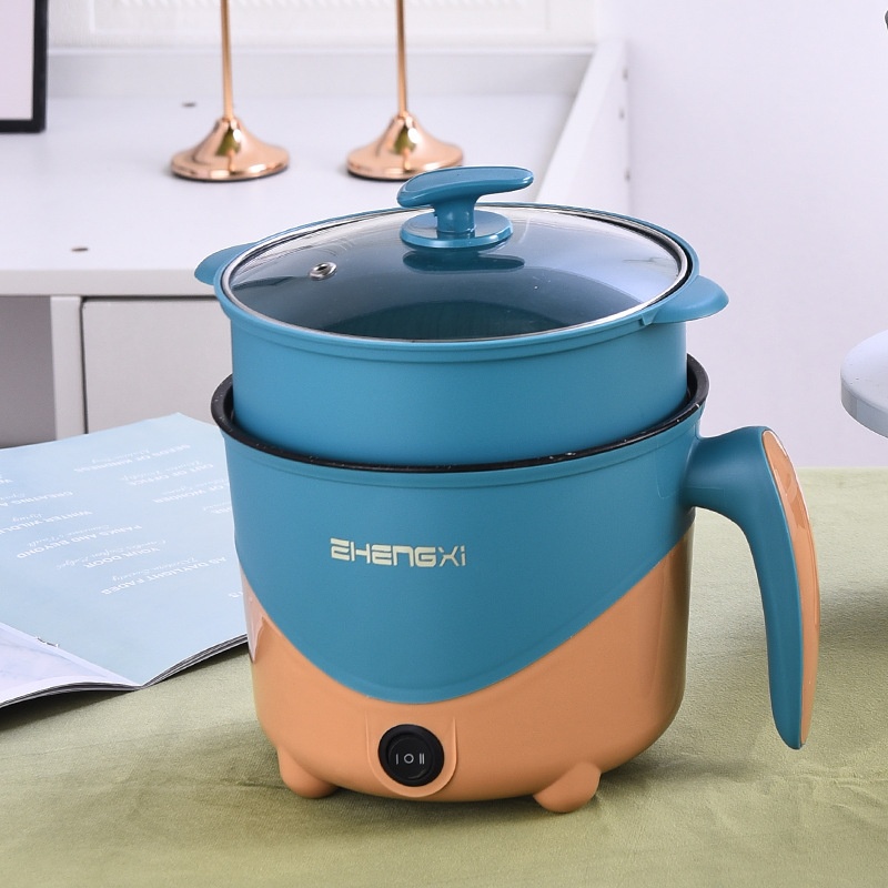 Dormitory Electric Cooking Pot,Multi-Functional Electric Hot Pot,Student Small Electric Cooker,Electric Boiling Pot,UK/EU110 VAnd USStandard