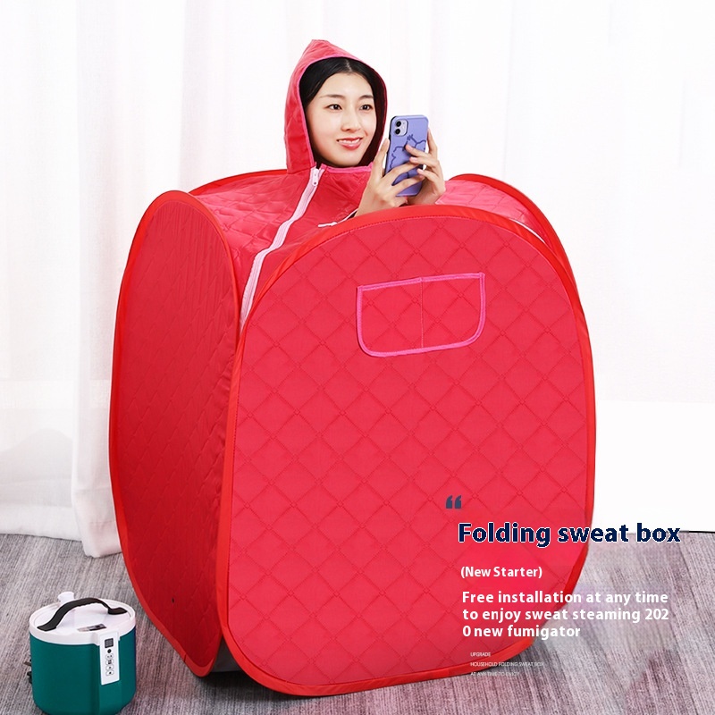 Household Folding Sweat Box Portable Sauna Room Fumigation Machine Steam Room Steam Sauna Box