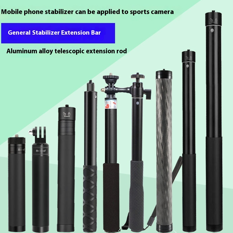 Feiyu V2 Extension Pole Three-axis Gimbal Telescopic Camera Gopro Selfie Stick Handheld Stabilizer Extension Pole