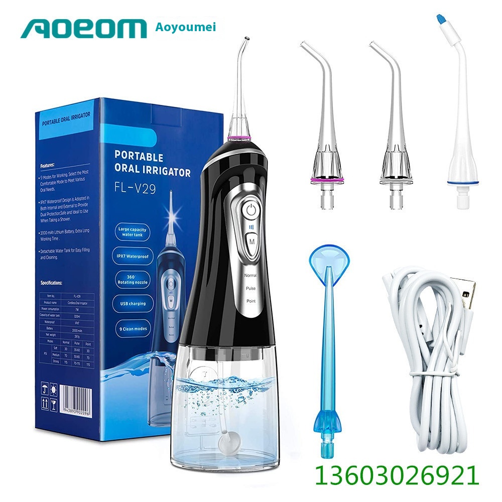 Product Electric Tooth Rer In Stock Portable Electric Tooth Cleaner9 Modes Electric Water Flosser V29