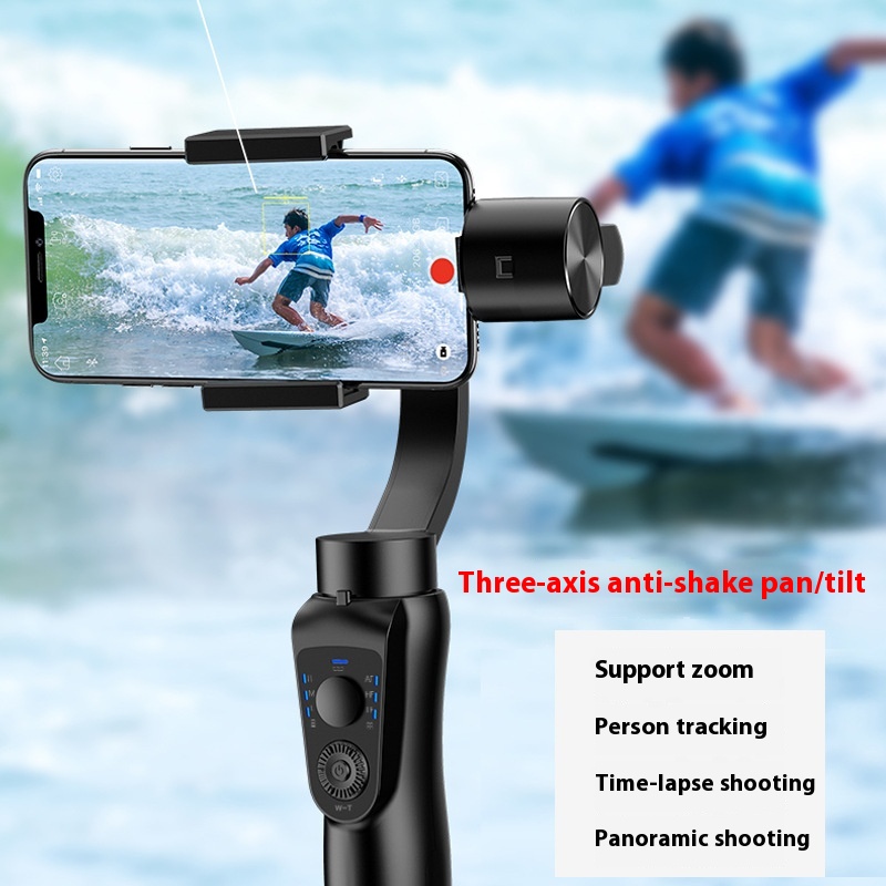 Mobile Phone Stabilizer Three-axis Anti-shake Handheld Gimbal Douyin Short Video Vlog Face Tracking Shooting Bracket