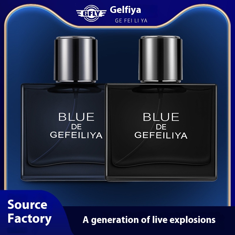 Internet Celebrity Hot Brand Cophilia Fresh Ocean Gentleman Cologne Long-lasting Light Fragrance Men's Blue Perfume Foreign Trade Dropshipping