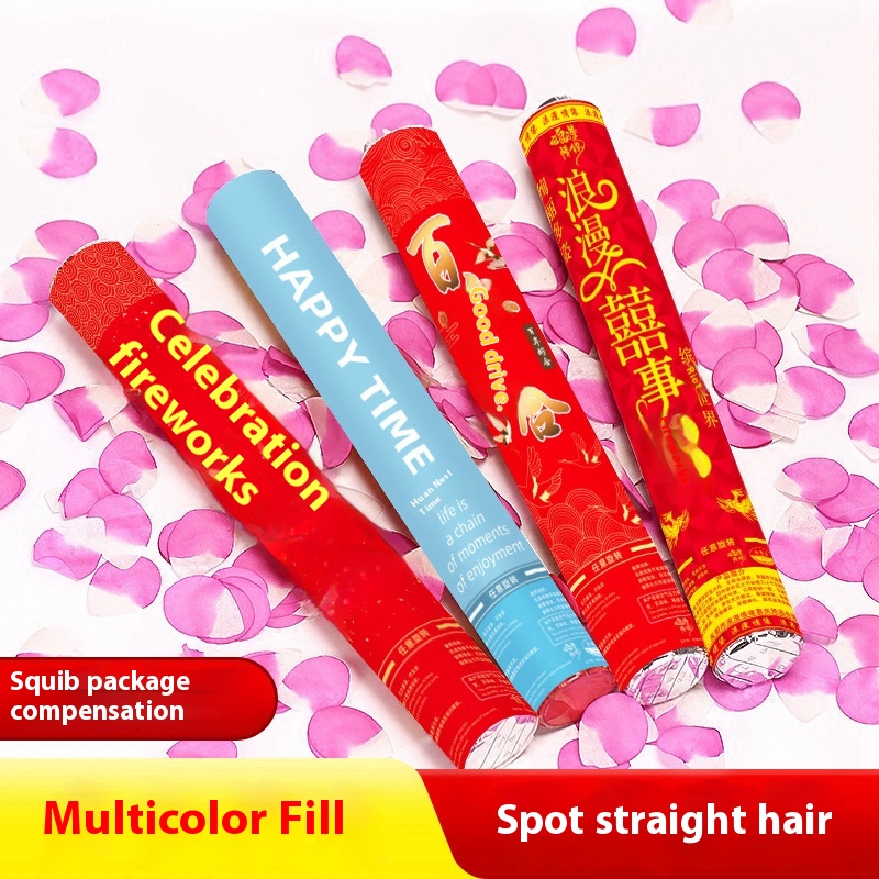 40cm Handheld Fireworks Tube Wedding Supplies Layout Rotating Salute Wedding Fireworks