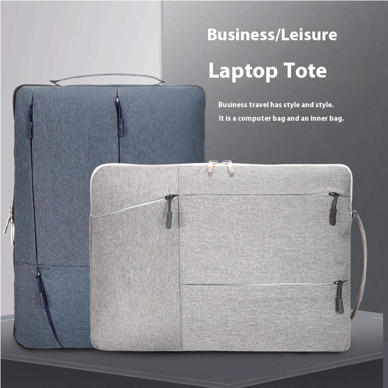 Laptop Bag Can Be Printed With Men's Business Commuter Handbag Women's I Pad Liner Bag Storage Bag