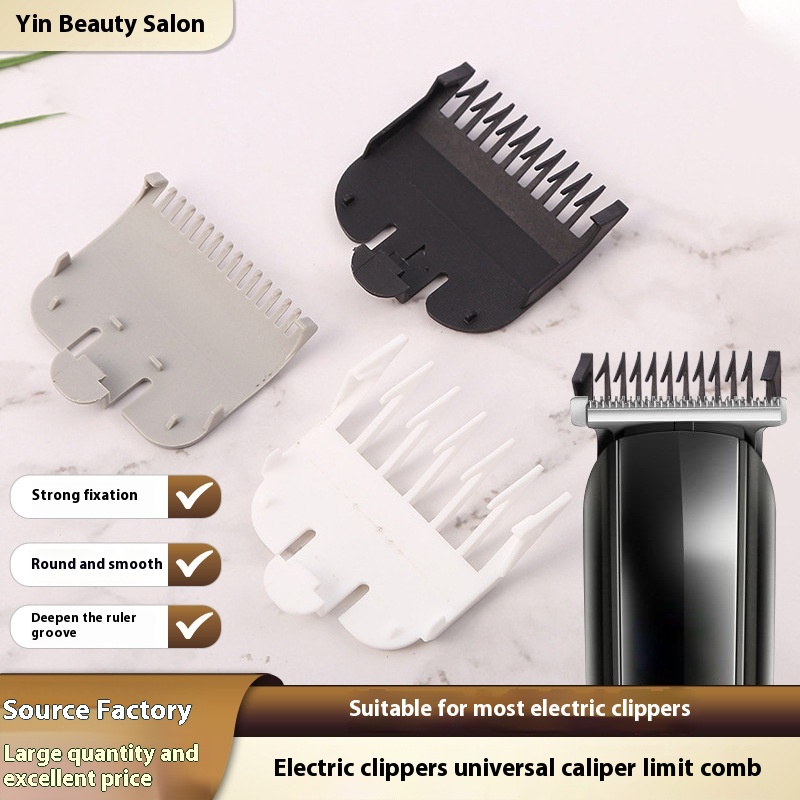 Barber Shop Electric Clipper Universal Limit Comb Caliper Limit Comb Electric Clipper Accessories Set Hair Cutting Positioning Comb