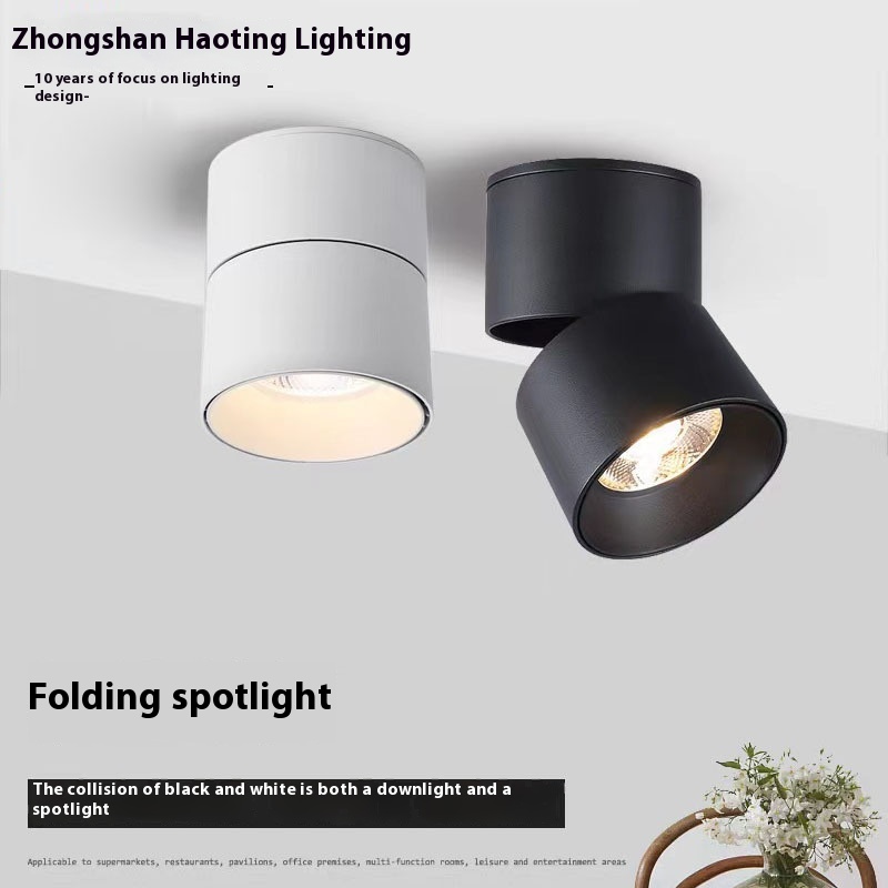 Surface Mounted Foldable Anti-glare Light Living Room20 W30 W40 W Track Light L E D Downlight Without Main Light