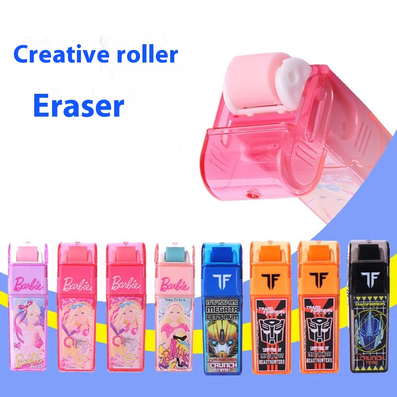 Hot-selling Transformers Princess Creative Eraser For Primary School Students And Children Roller To Remove Debris And Erase Stationery138247-1