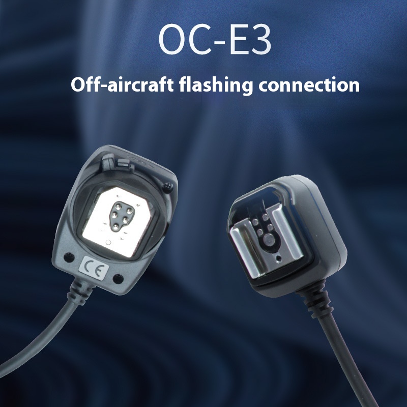 O C- E3 Off-camera Flash Cable Is Suitable For Canon S L R Camera580 E XⅡ580 E X430 E X Flash