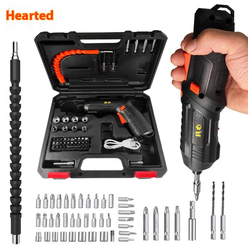 4.2 V Electric Screwdriver Multifunctional Rechargeable Lithium Screwdriver Mini Screwdriver Set Hand Drill