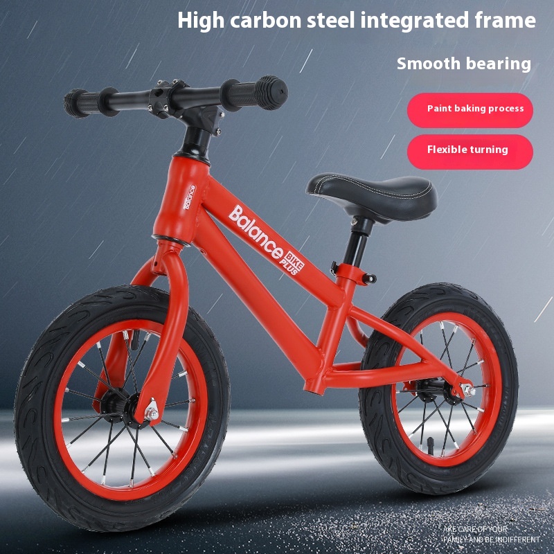 Children's Balance Bike Without Pedals Sliding Scooter For Boys And Girls Toddlers Baby Bicycle