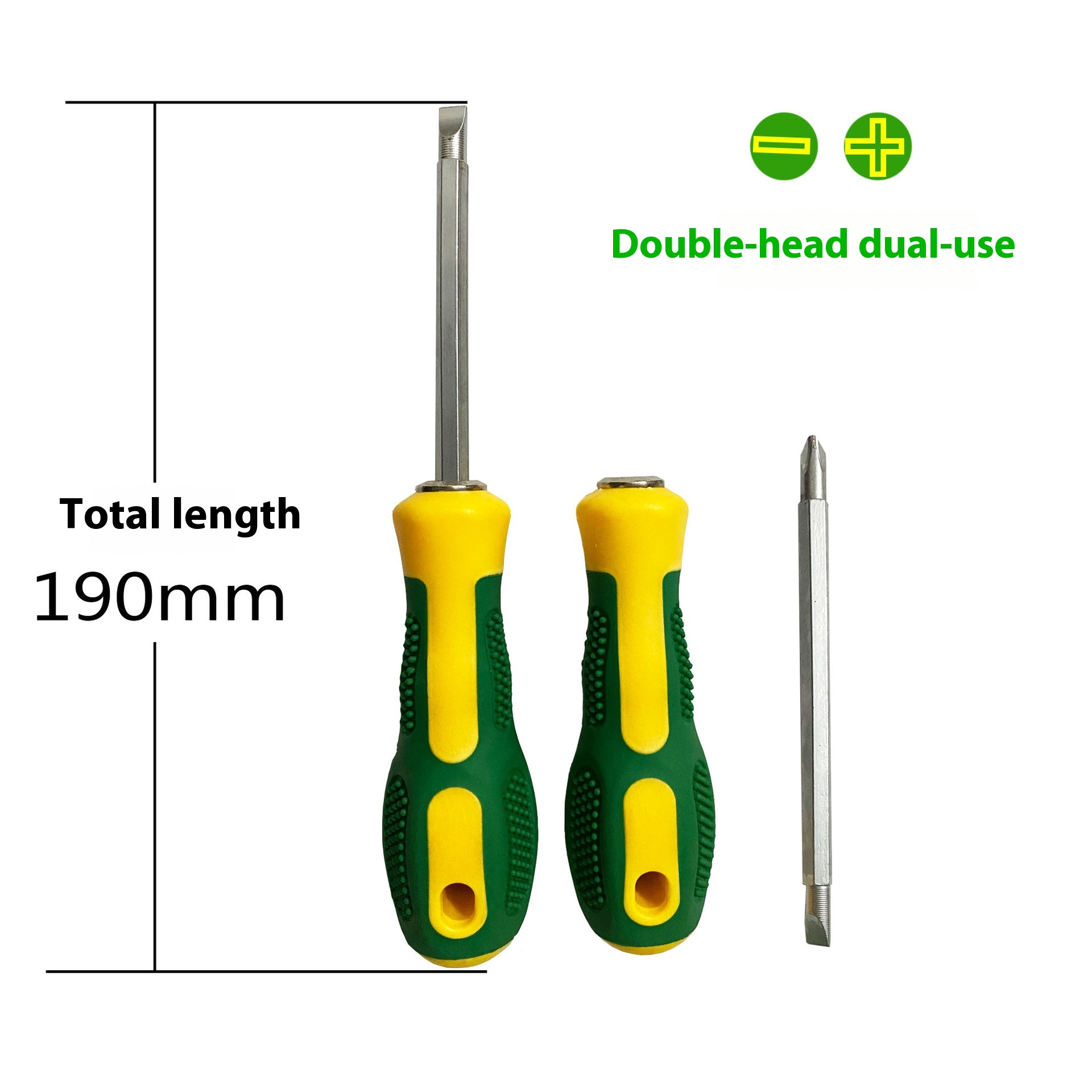 Dual-purpose Screwdriver Multi-function Small Screwdriver Phillips Screwdriver Manual Screwdriver L309-1
