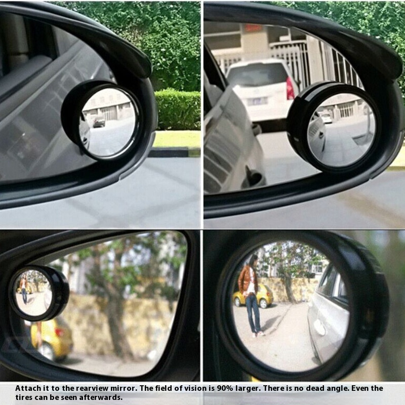 Of360° Rotatable Reversing Auxiliary Blind Mirror Car Rearview Mirror Car Small Round Mirror