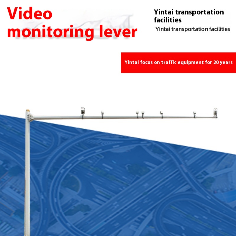Video Surveillance Pole Traffic Outdoor Face Recognition Monitoring Pole Monitoring Pole Smart Parking Electronic Light Pole