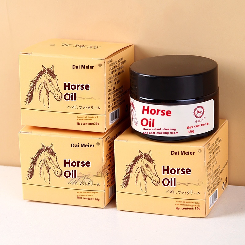 Autumn And Winter Anti-chilblain Cream, Hydrating Anti-crack, Cracked Chilblain Cream, Hand Cream, Foot Care, Horse Oil Cream, Foot Clearing Cream