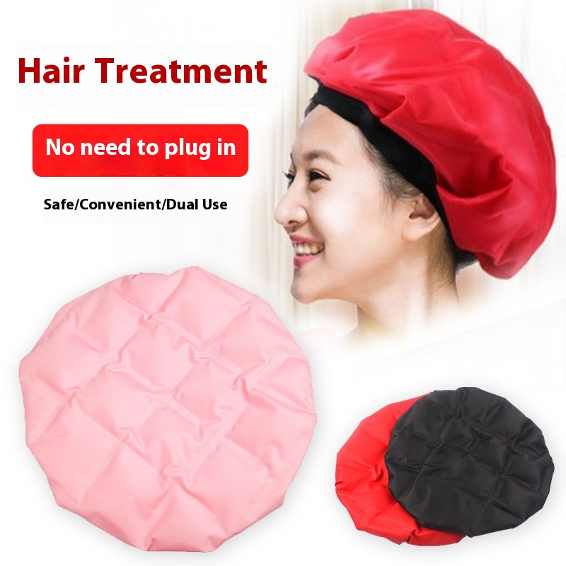 Unplugged Hairdressing Oil Cap, Home Perm And Dyeing Cap, Inverted Film Hair Mask, Heating Cap, Heat Cap, Evaporation Cap, Ice Cap