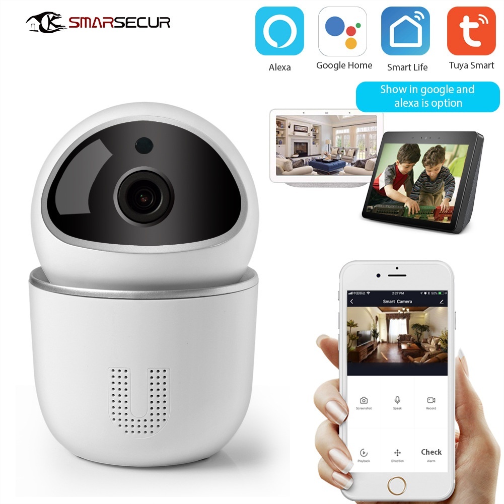 Tuya Smart Home Wi Fi Camera Network H D Automatic Tracking P T Z1080p Wireless Wi Fi Monitoring