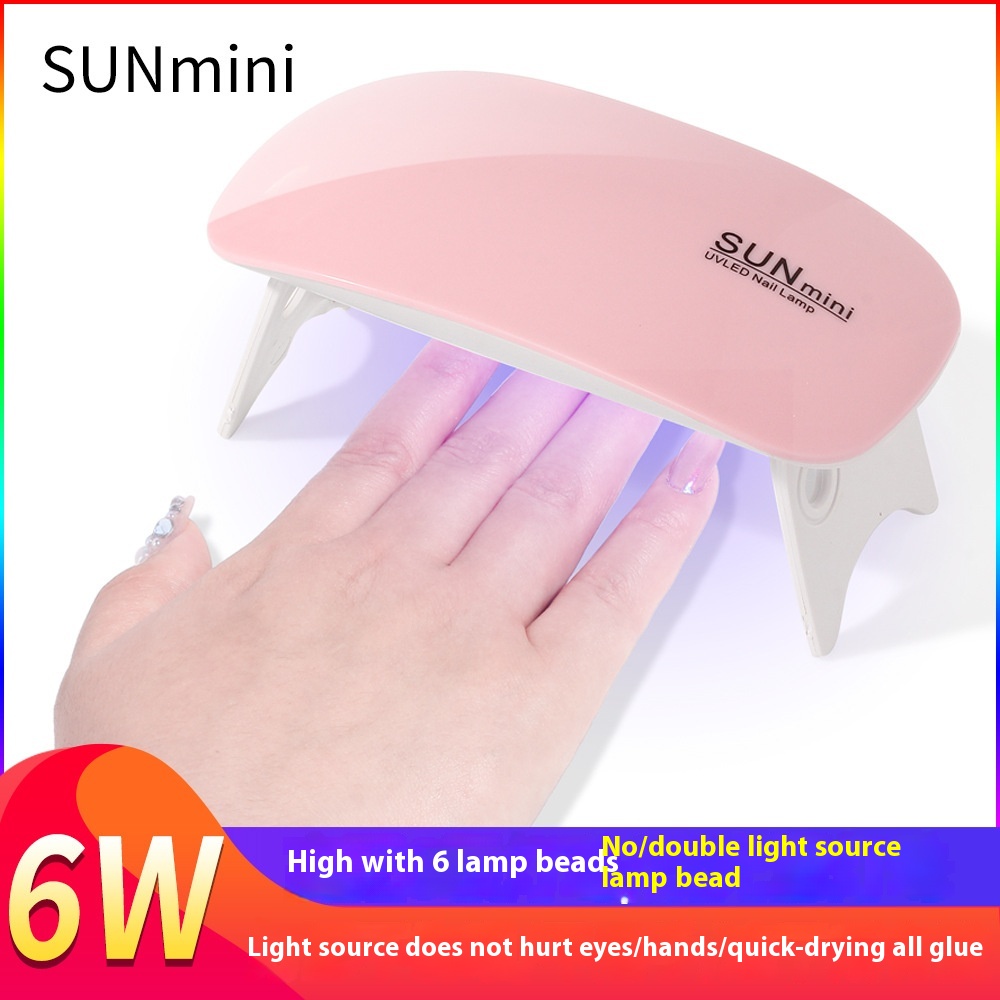 Portable Mouse Lamp Nail Art Lamp Mini Phototherapy Machine U V/ L E D Nail Art Phototherapy Lamp U S B Nail Baking Lamp In Stock