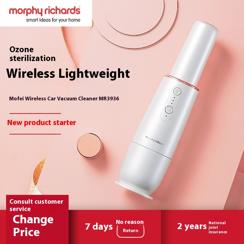 Mofei Car Vacuum Cleaner M R3936 Wireless Charging Home And Car Dual-use High-power Handheld Air Purifier
