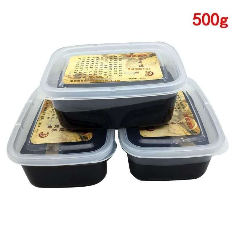 Herbal Mud Moxibustion500g Yuxitang Health Hot Compress Wax Mud Ointment Beauty Salon Health Volcanic Mud Herbal Mud Moxibustion Health