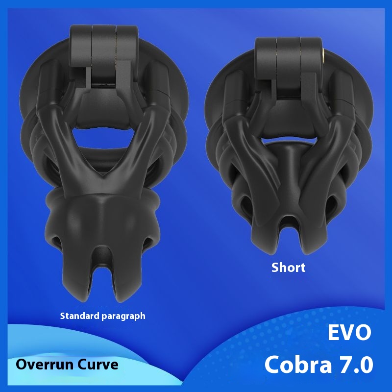 [ Cobra7.0 E V O]21 Cobra Chastity Locks Black Breathable Men’s Sexy Adult Products