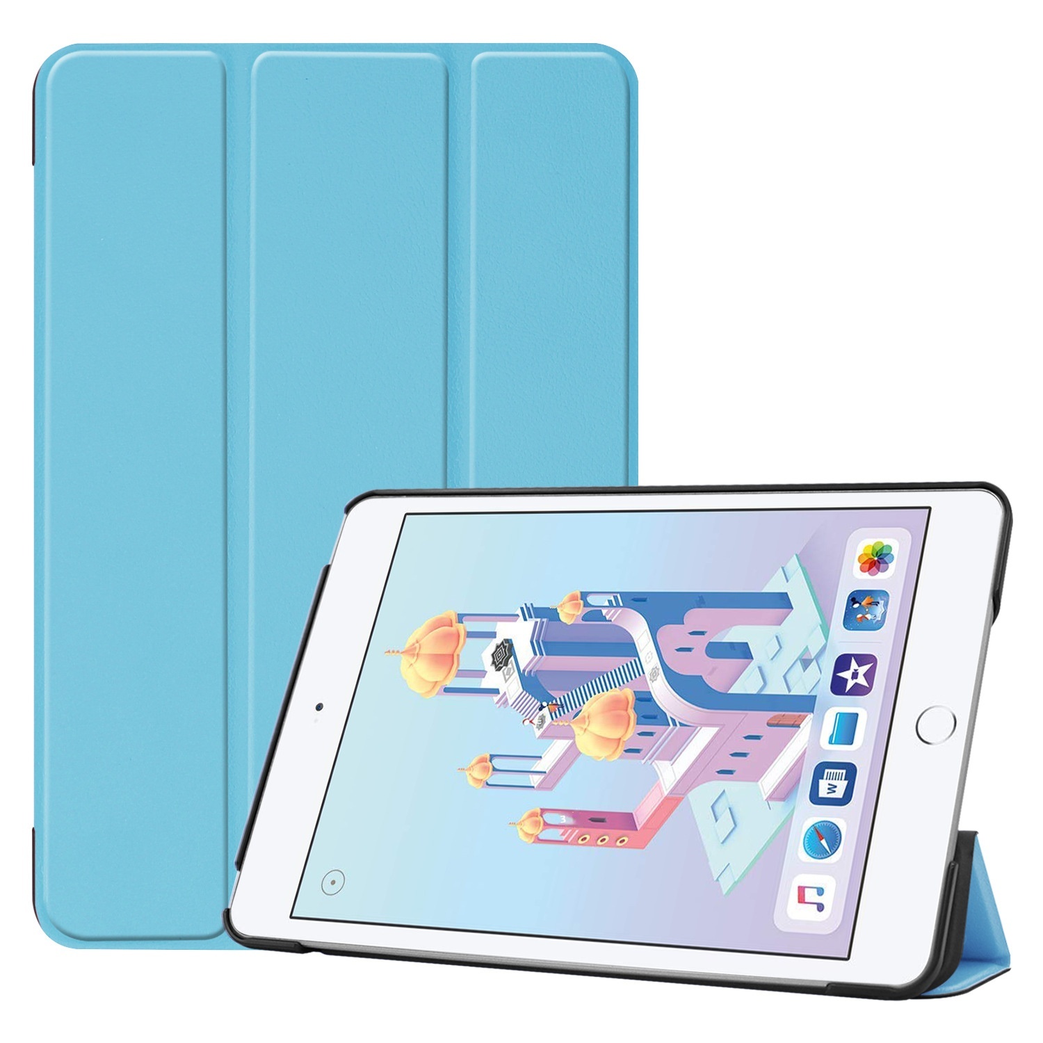 Suitable For2019 Apple I Pad Mini5/mini4 Tablet Protective Case7.9-inch Ultra-thin And Ultra-light Leather Case