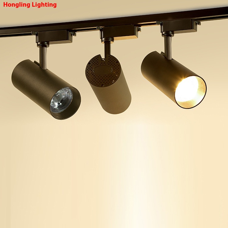 Led Track Light Supermarket Shopping Mall Clothing Store Commercial Lighting20w30w C O B Light Rail Ceiling Light