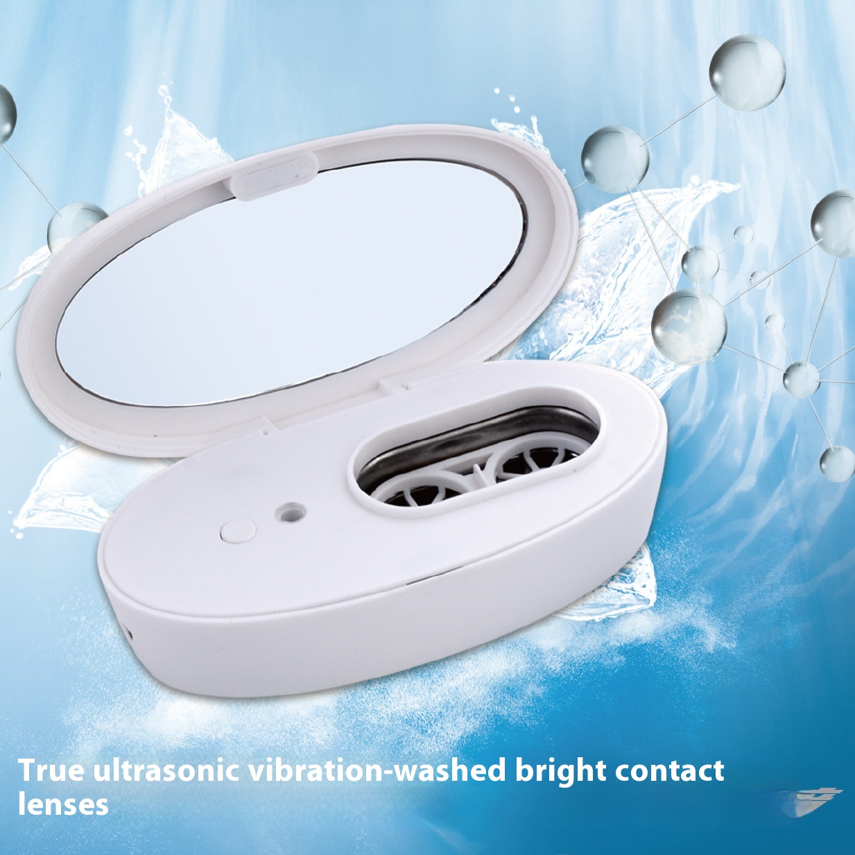 Ultrasonic Contact Lens Cleaning Machine Automatic Beauty Lens Cleaning True Ultrasonic Cleaning Glasses Jewelry Electric Cleaning