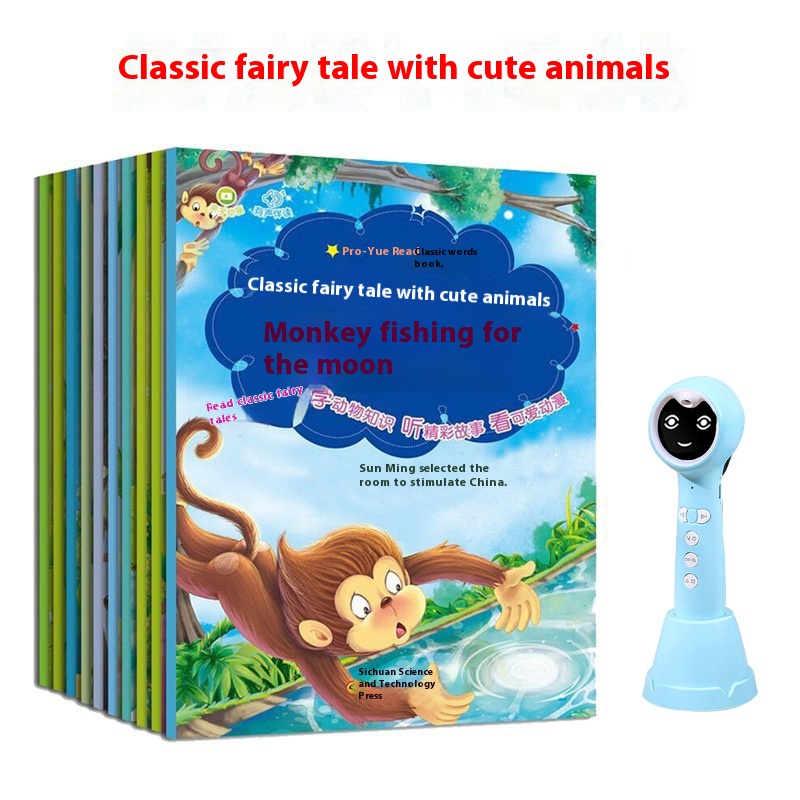 Tadpole Classic Fairy Tales And Cute Animals10 Volumes Audio Reading Picture Book Storybook0-4 Years Old Language Enlightenment