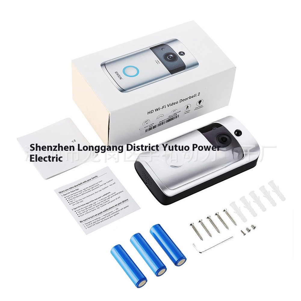 E K E N Visual Wifi Security Monitoring Home Security Doorbell Smart Cat Eye Motion Detection Mobile A P P Control