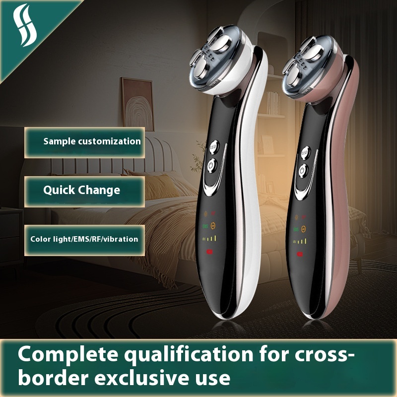 Multi-polar Radio Frequency Beautytrument, Colored Light Rejuvenation, Facial Lifting And Introductiontrument, Home Facial Tightening And Wrinkle Removal Beautytrument
